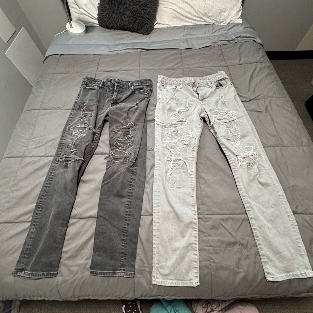 American Eagle airflex jean bundle